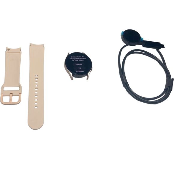 Samsung Galaxy Watch4 40mm BT Smartwatch ECG GPS WiFi Wear OS SM-R860 Black US - Picture 7 of 9